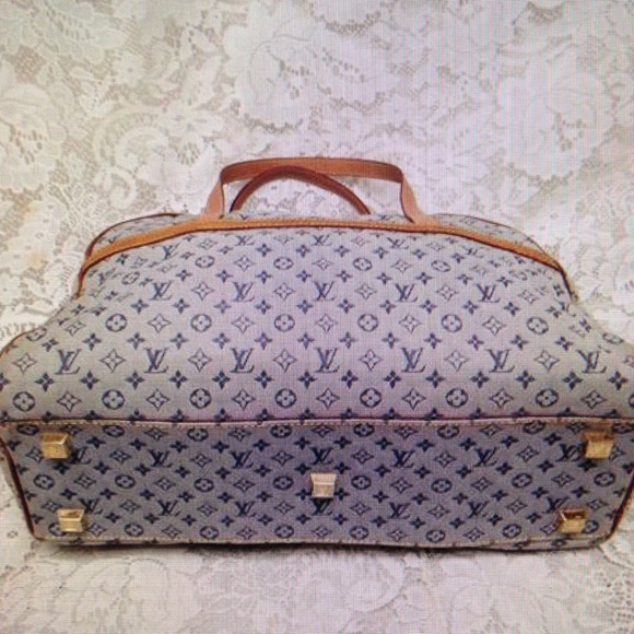 Louis Vuitton Marie Mini White-Blue Denim Handbag - Picture 8 of 15